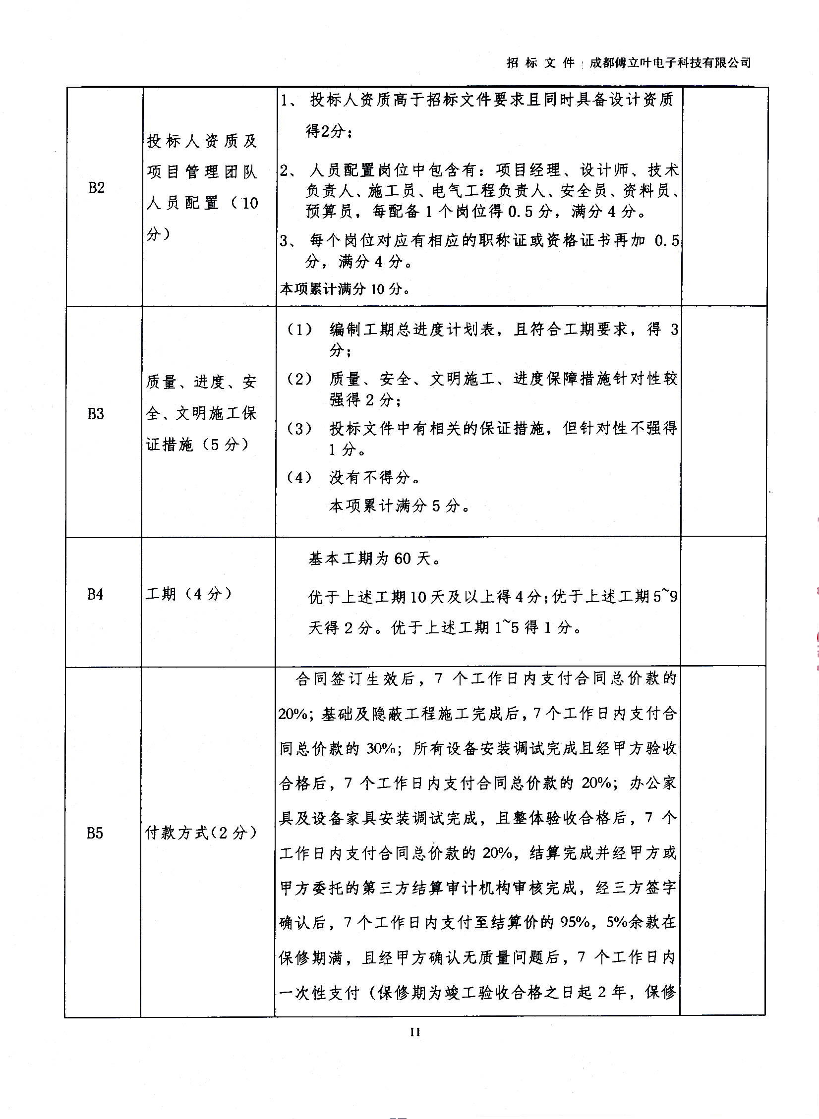 傅立叶生产中心扩产场地装修项目设计与施工招标文件_页面_11